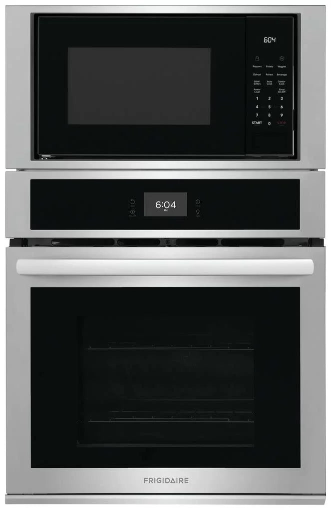Black Electric Oven and Microwave Combo A36748