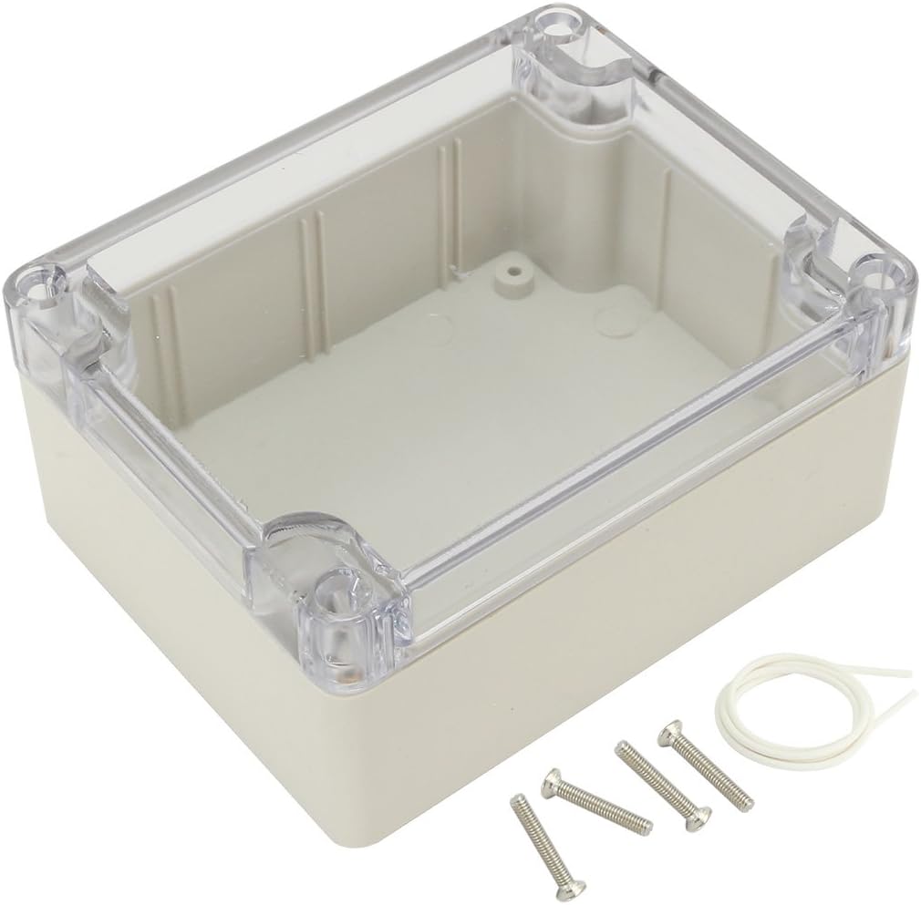 ABS Plastic IP65 Electrical Junction Box with Clear Cover G787