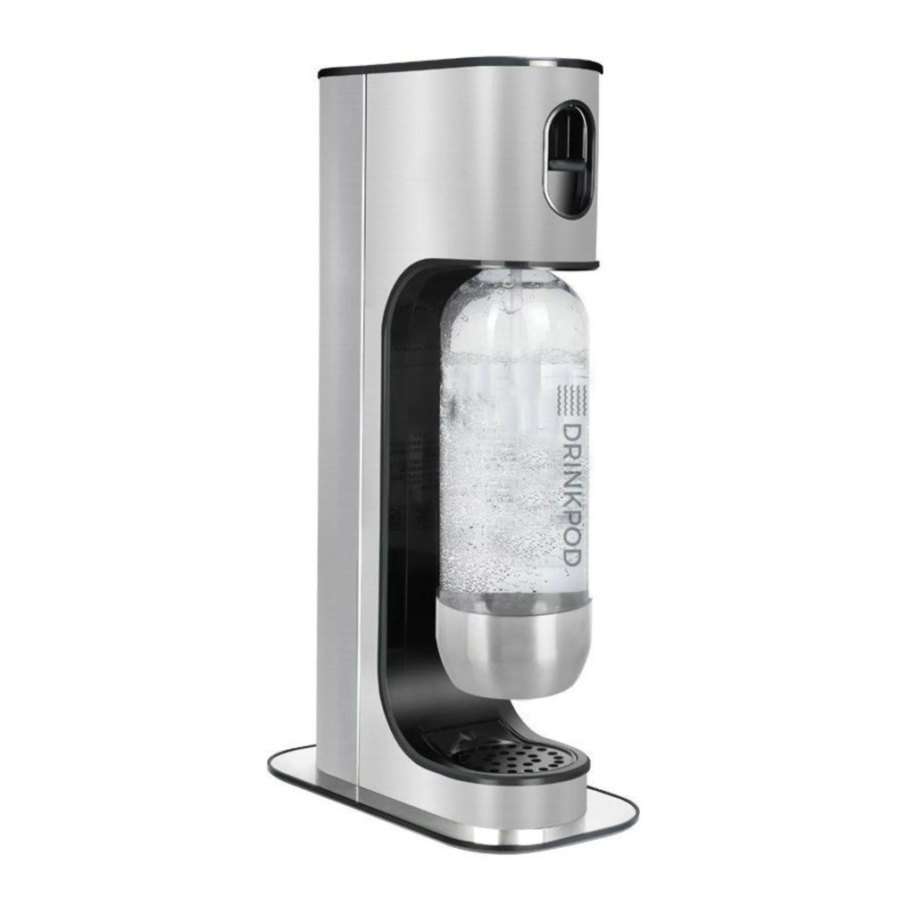 Stainless Steel Sparkling Water Machine with 1 CO2 Cylinder and 3 Bottles F6605