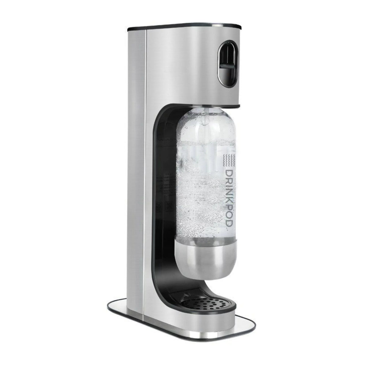 Stainless Steel Sparkling Water Machine with 1 CO2 Cylinder and 3 Bottles F6605