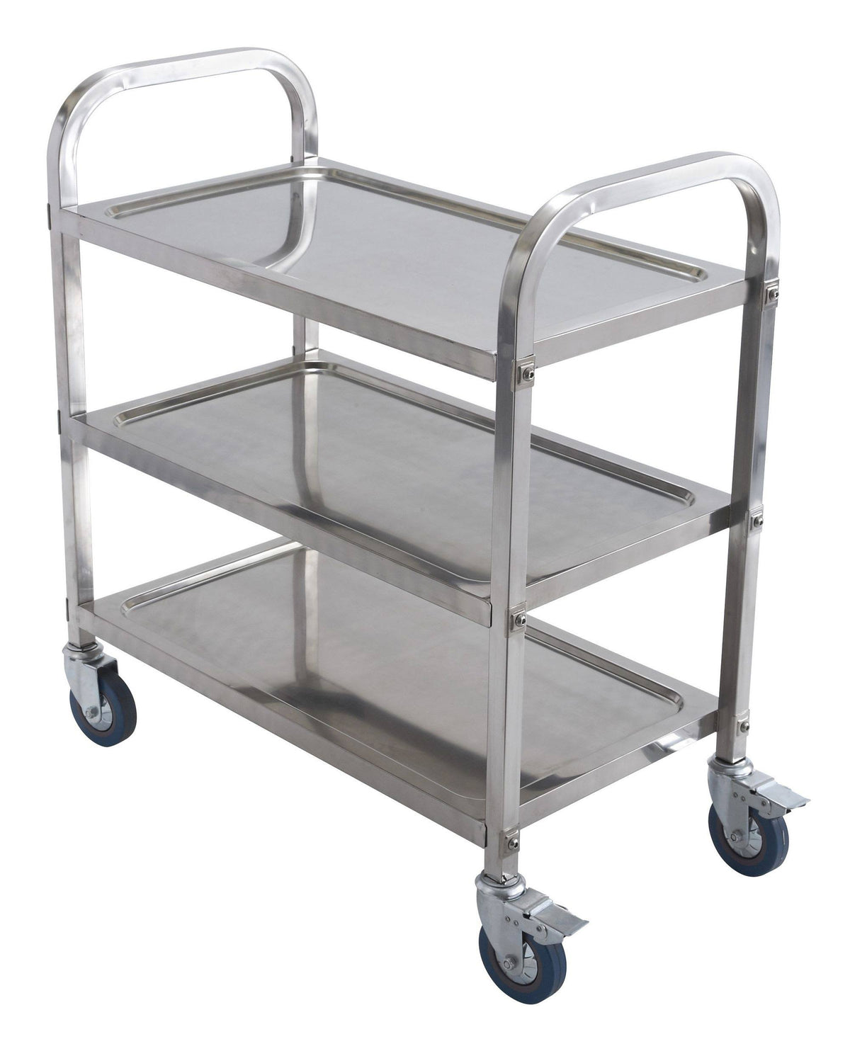 Stainless Steel Utility Cart with 3 Shelves A889117