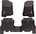 Black TPE Floor Mats for Jeep Wrangler JL 4 Doors Full Set B73607