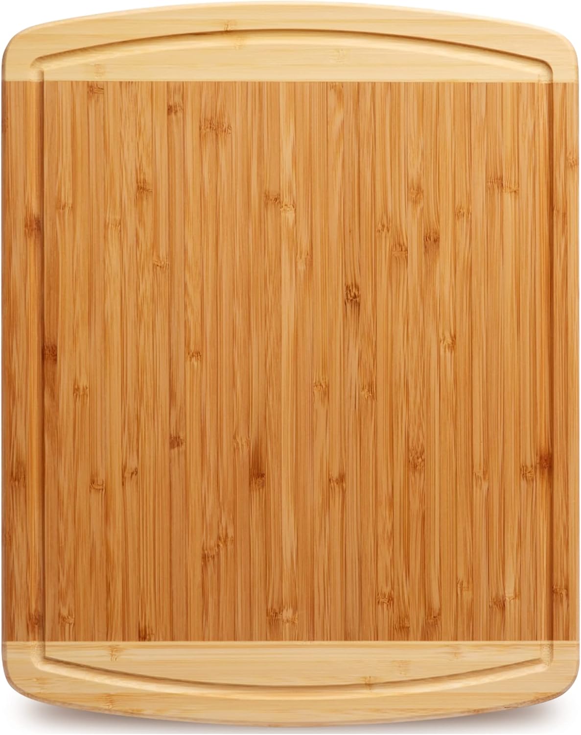 24 x 18 Inch XXL Bamboo Cutting Board with Handles, Juice Groove Pack of 2 X33931