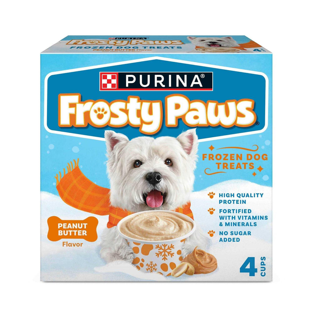 Peanut Butter Frozen Dog Treats D668