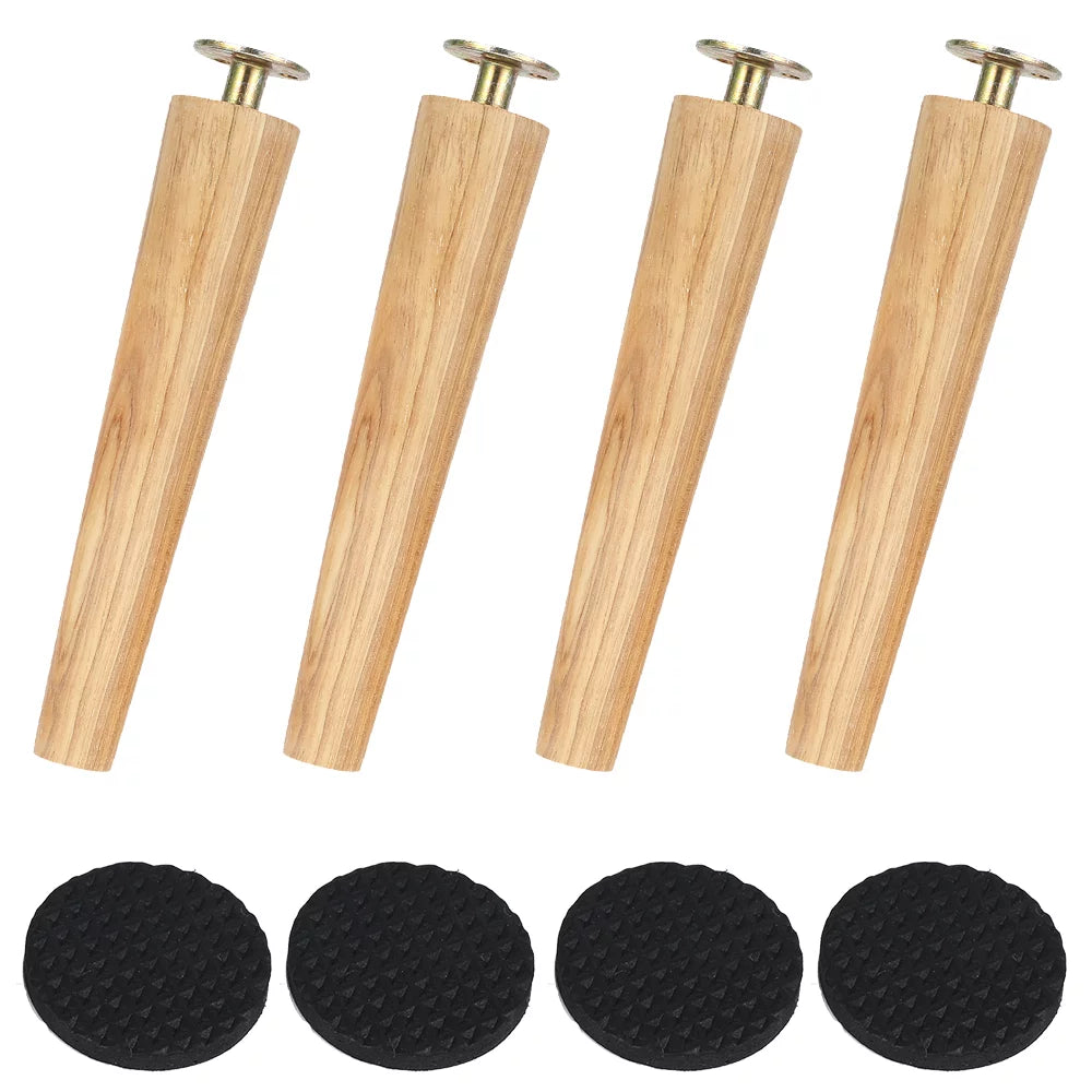 4/6/8 Inch Solid Wood Furniture Legs L3904