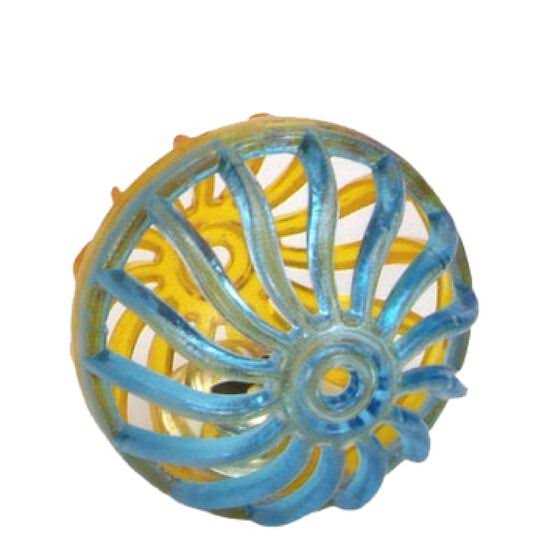 Assorted Lattice Balls Cat Toys 4/Pkg V22484