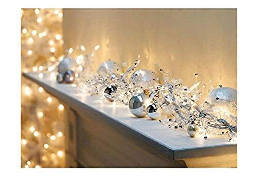 100 Constant On Clear Bright Indoor Lights Garland U93033
