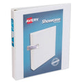 White Binder with 1 inch Round Ring K638
