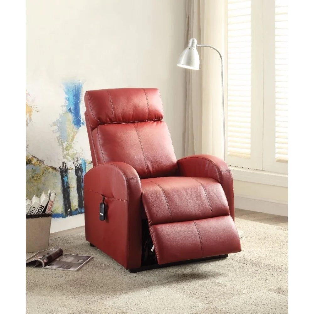 Red Power Lift Recliner T6727