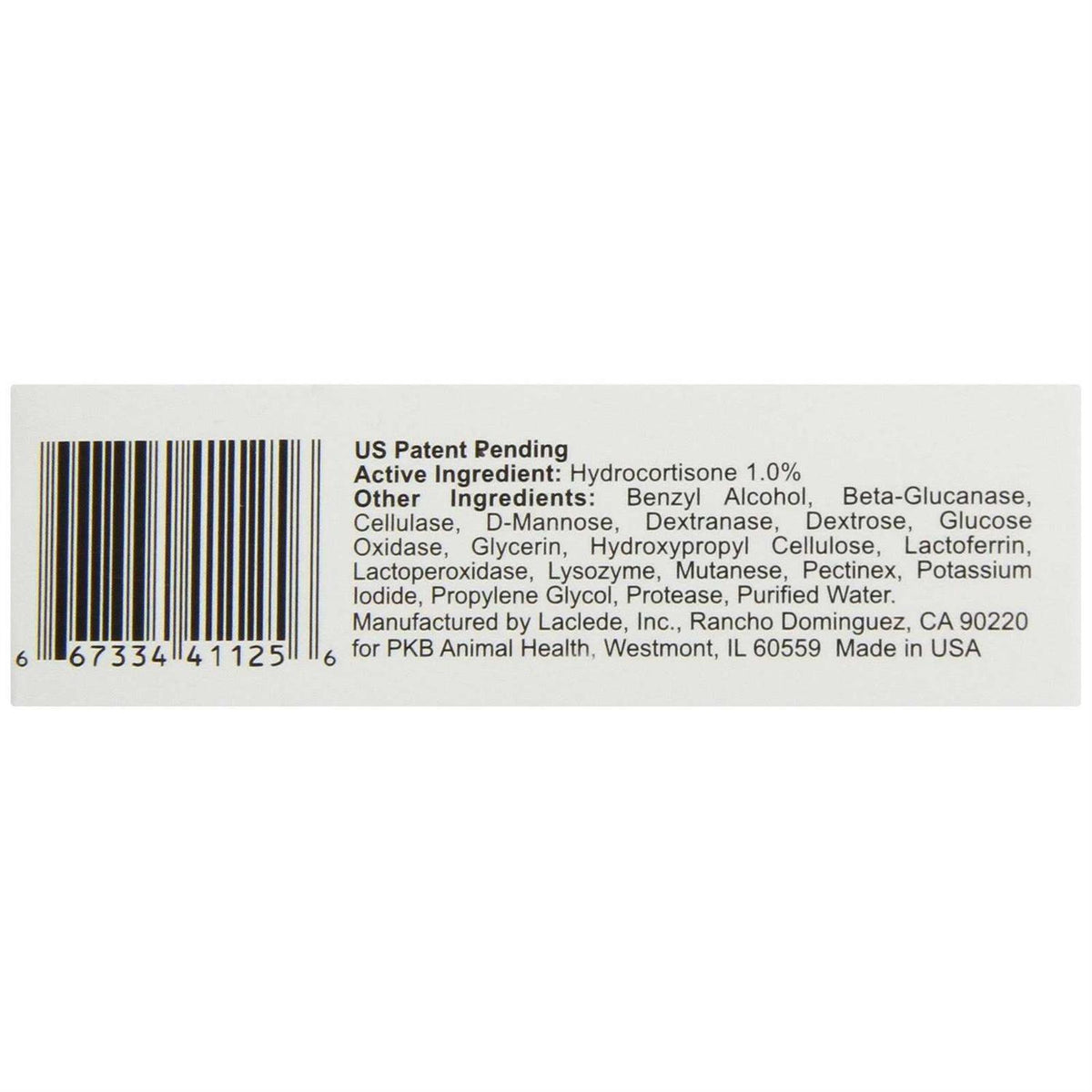 Hydrocortisone Otic H591