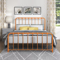 Metal Platform Bed Full Navy Blue J13173