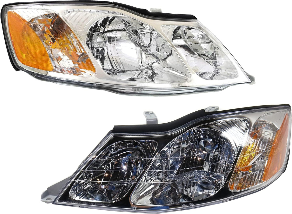 Headlight Assembly Set of 2 Halogen F47127