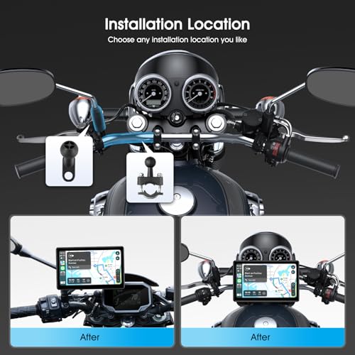 7 Inch Waterproof Touchscreen Portable CarPlay J6150