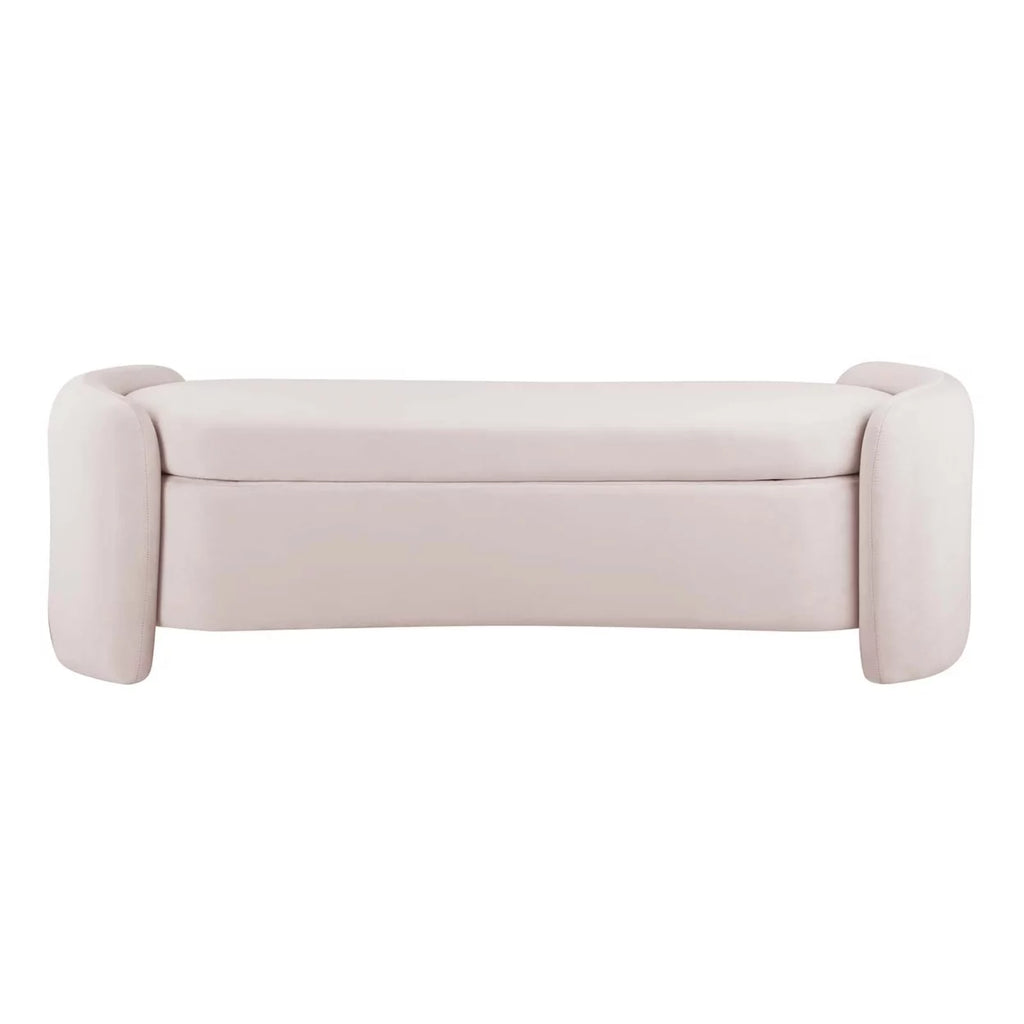 Pink Performance Velvet Bench E544237