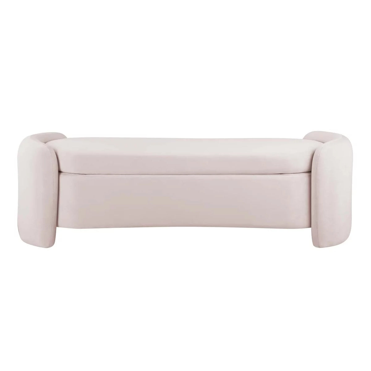 Pink Performance Velvet Bench E544237