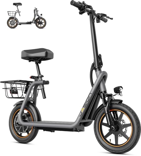 Electric Scooter with Seat, Front Suspension, Turn Signal C302