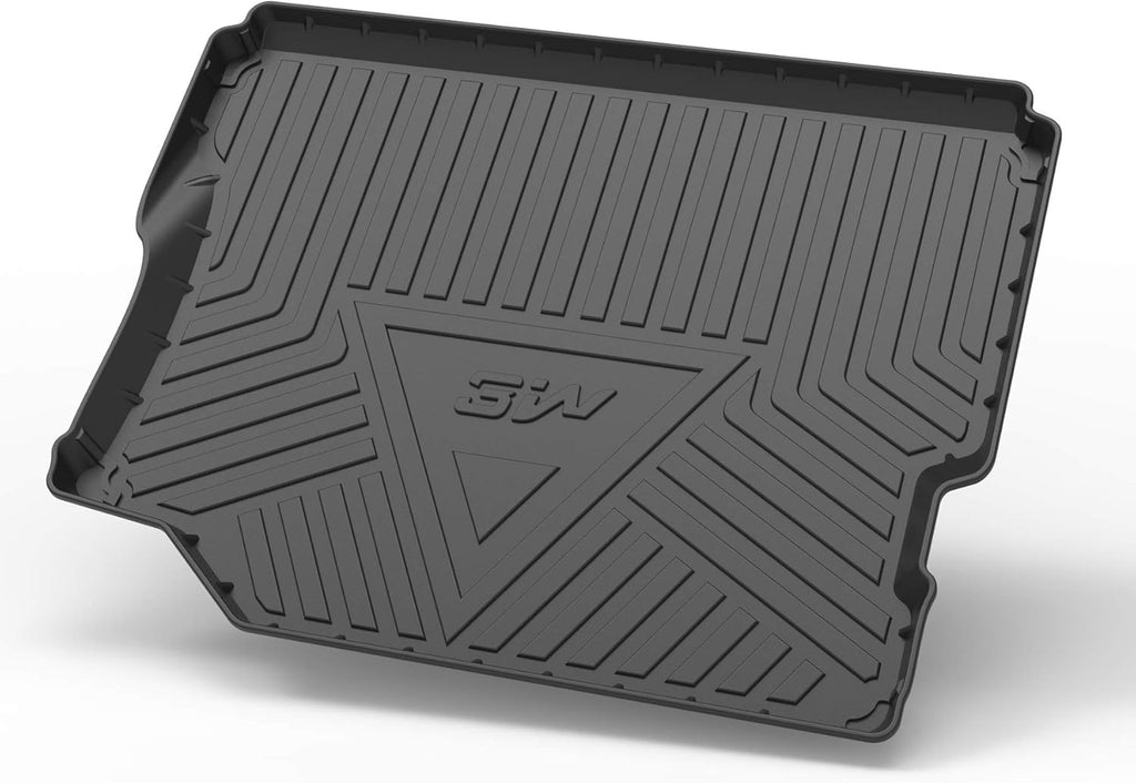Black TPE Floor Mats for Jeep Wrangler JL 4 Doors Full Set B73607