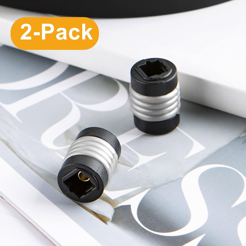 Optical Toslink Female to Female Extension Connector, 5-Pack G44641