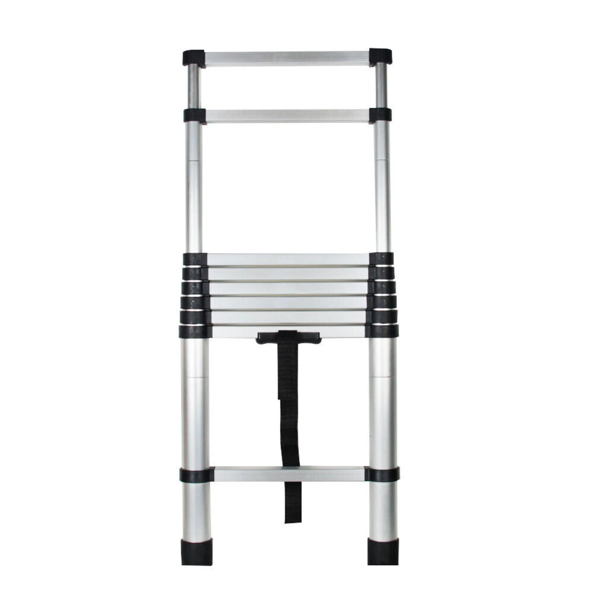 8.5FT Telescopic Aluminum Ladder with Button Retraction Z6463