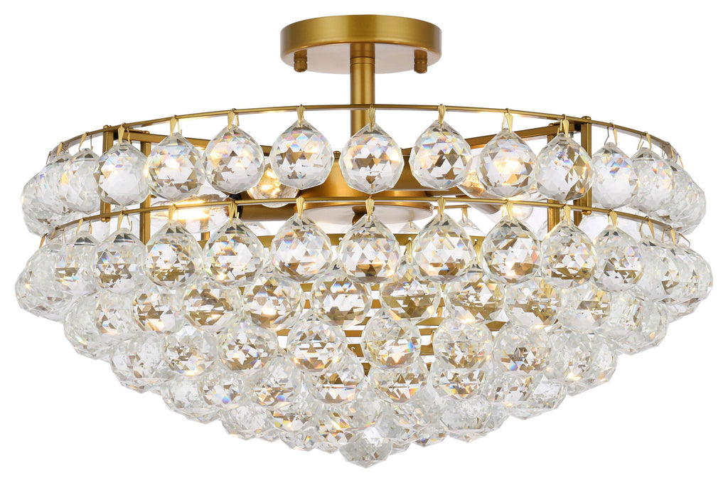 Brass Flush Mount B332