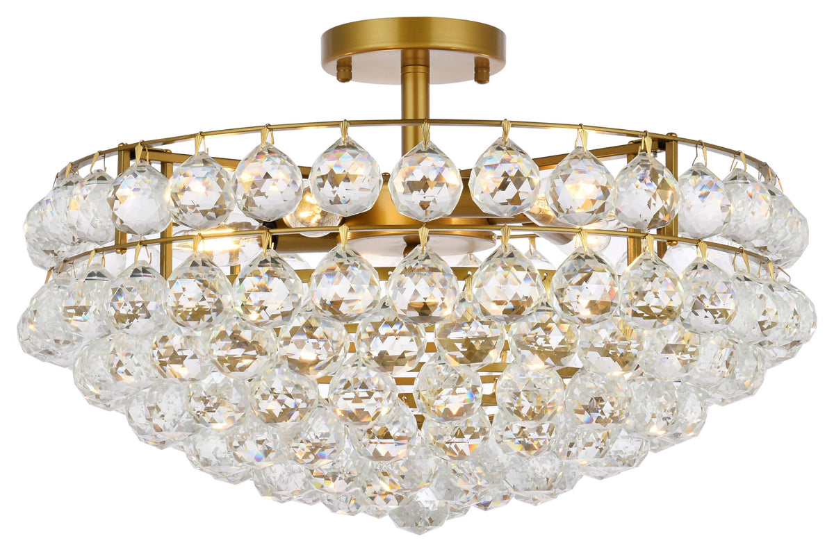 Brass Flush Mount B332