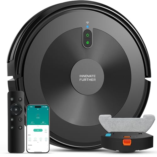 Slim Robot Vacuum and Mop Combo with 120 Mins Runtime Y1726
