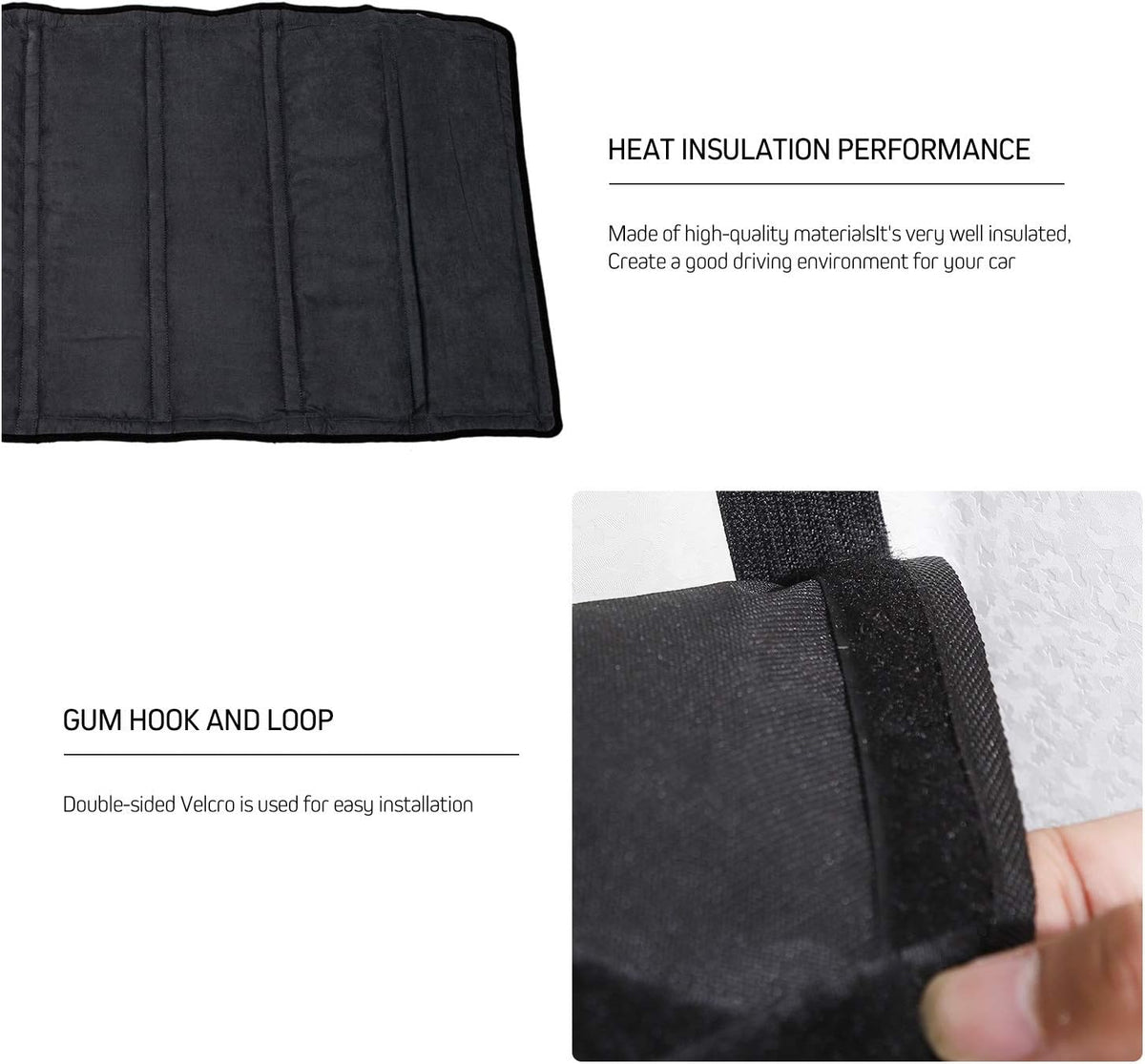 Jeep Wrangler JK 4 Door Heat Insulation Cotton Kit I596