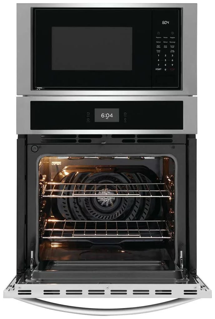 Black Electric Oven and Microwave Combo A36748