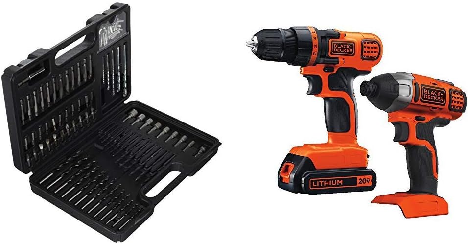 Cordless Drill/Driver + Impact Driver Combo Kit F86844