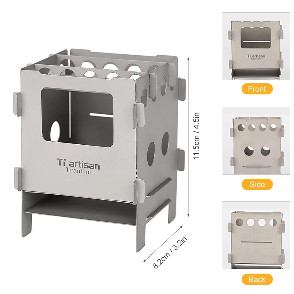 Titanium Wood Burning Stove Z574846