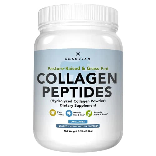 Collagen Peptides Powder 17.6oz Unflavored Hydrolyzed E65134