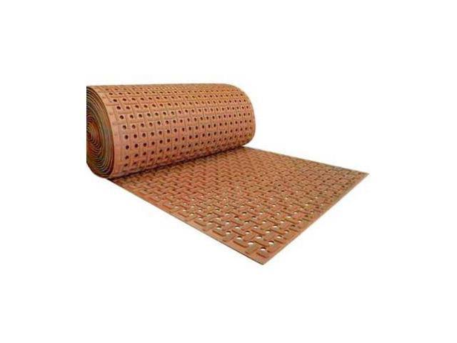 3/8 in x 34 in x 6 ft Red Non-Slip Nitrile Rubber Matting V47773