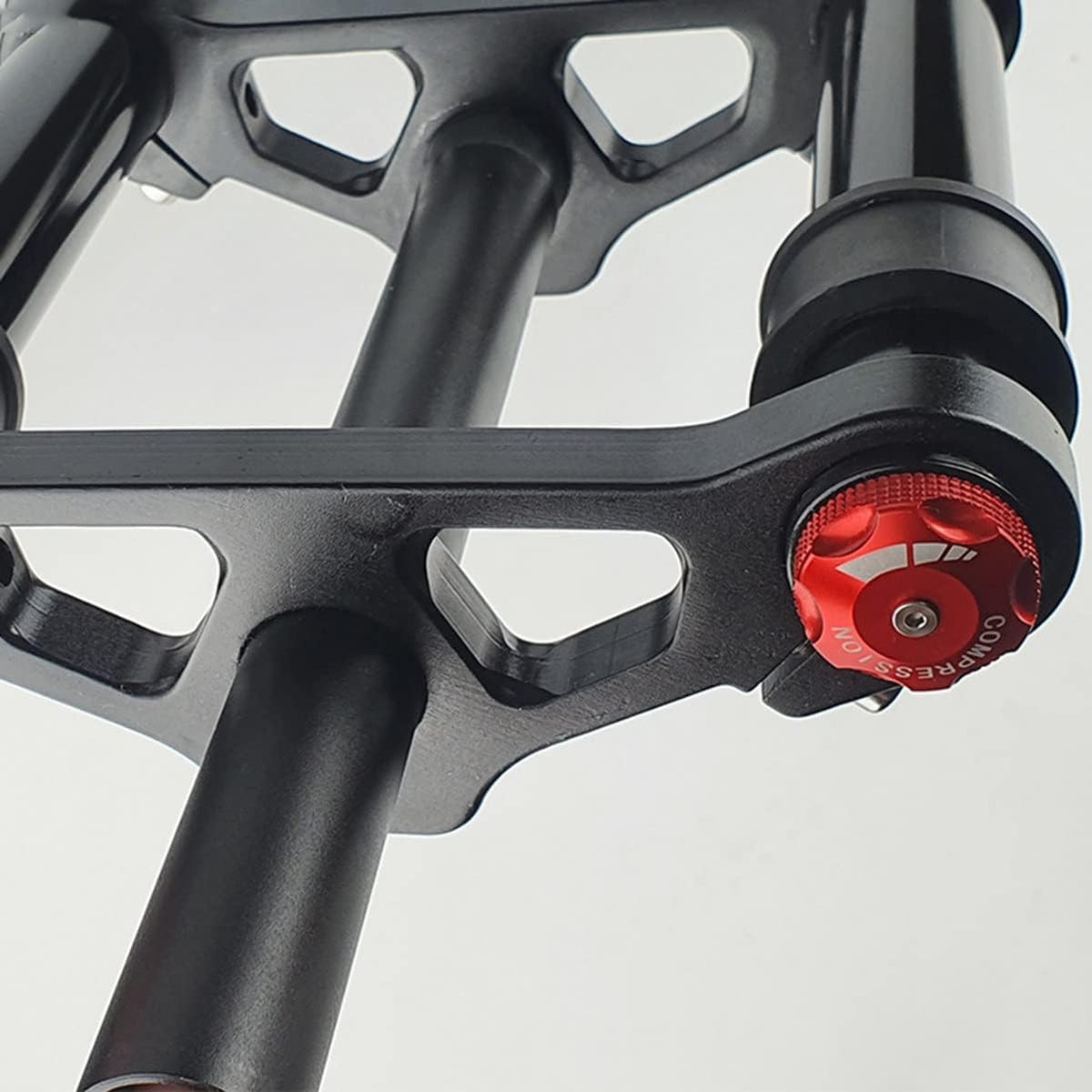 26 Inch 4.0" Tire Fat Bikes Fork Straight Double Shoulder Disc Brake Adjustable Rebound O5073