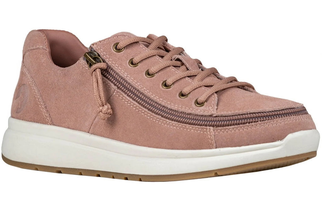 Blush Suede Comfort Lows A3097