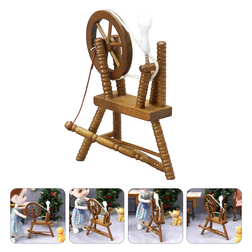 Miniature Textile Making Car Playhouse Furniture Toy E743923