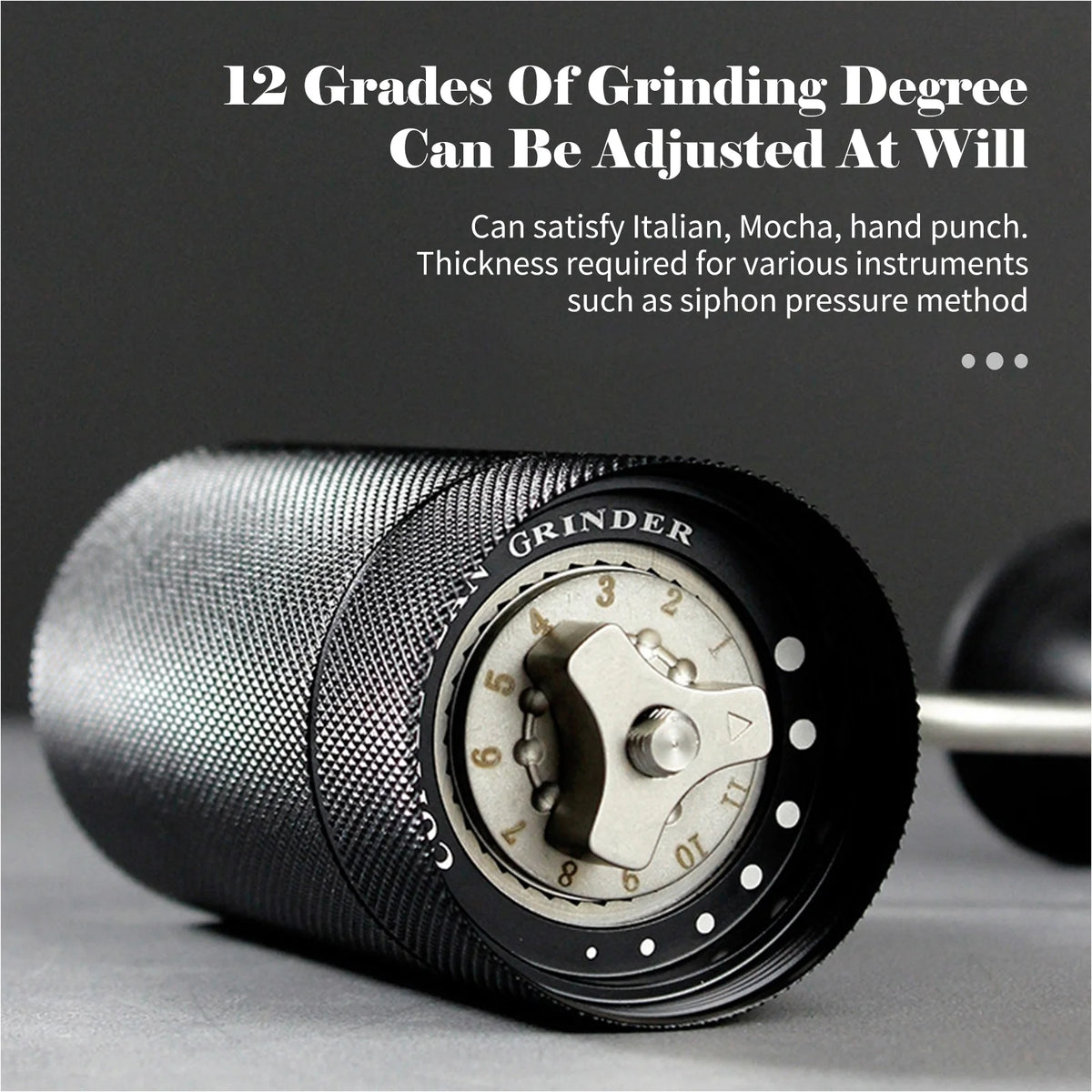 Hand Coffee Grinder Portable Coffee Bean Grinder Pentagonal Grinding Core Z602756