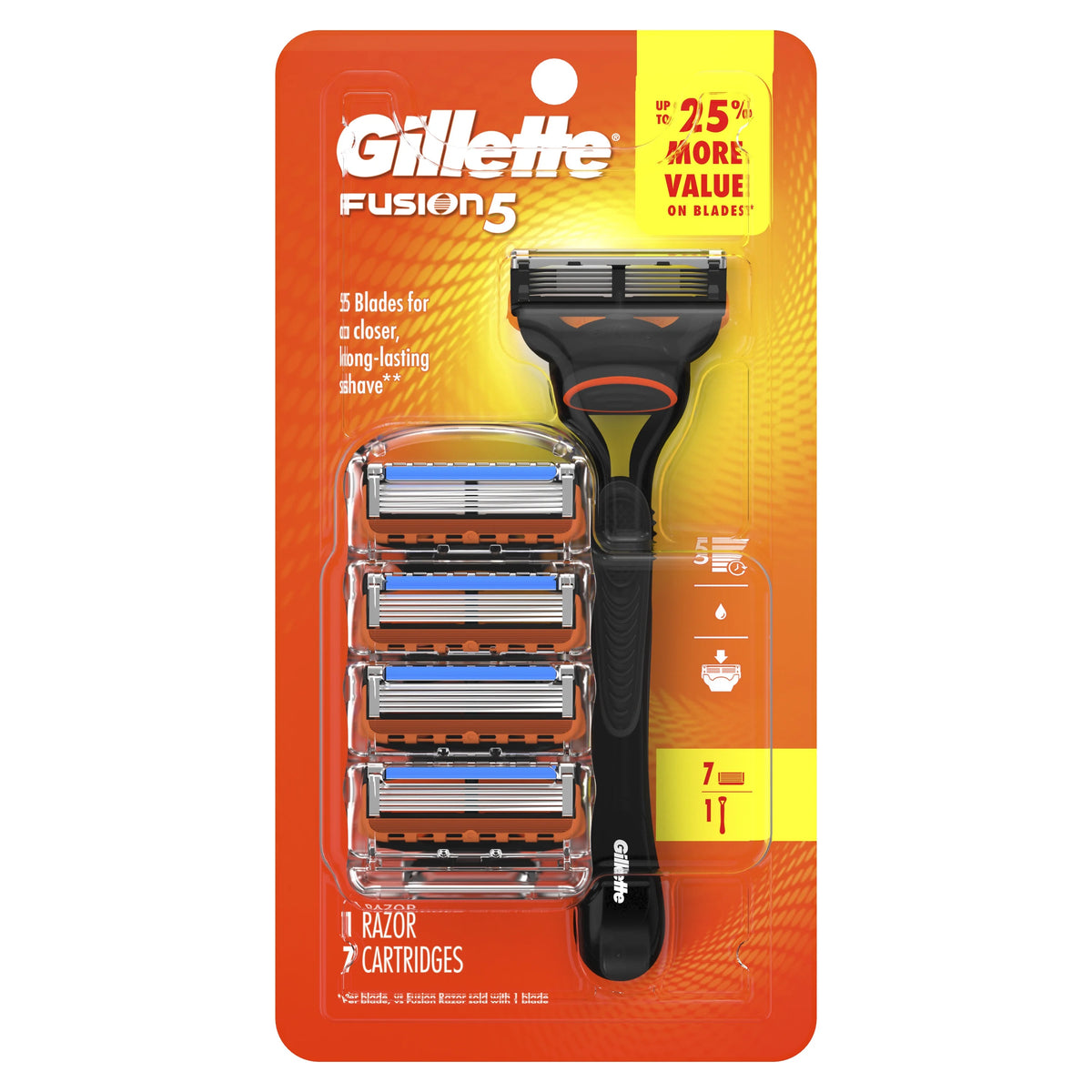 Razor with 7 Blade Refills Y558