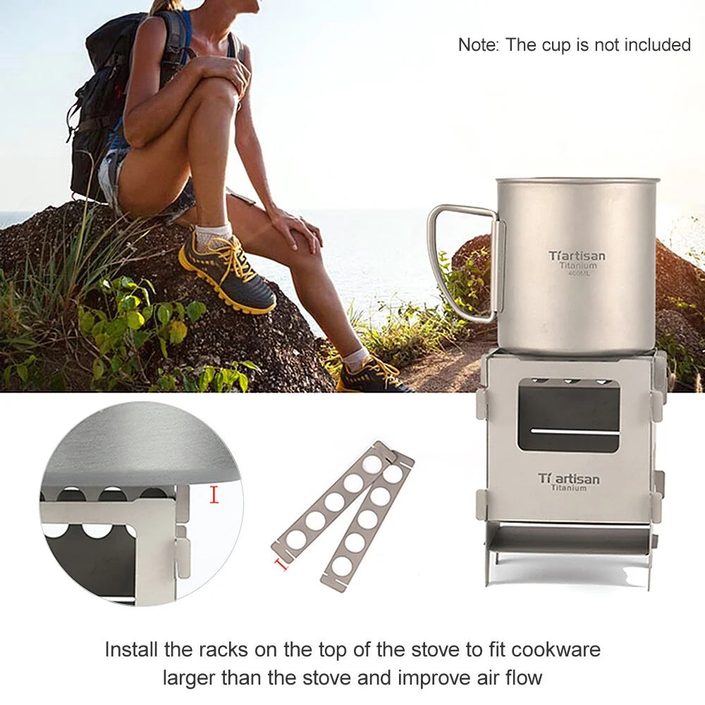 Titanium Wood Burning Stove Z574846