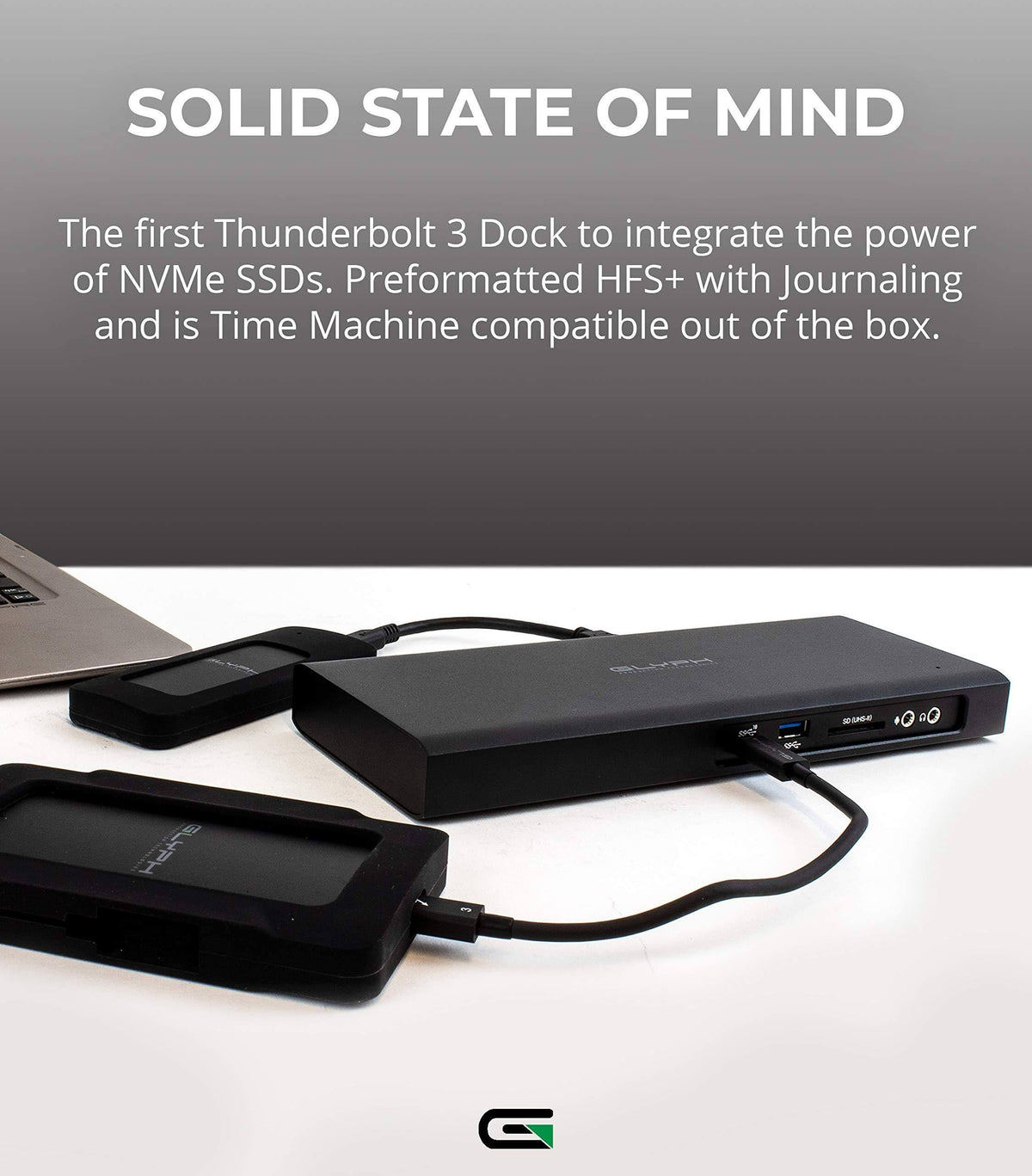 Thunderbolt 3 NVMe Dock F50874