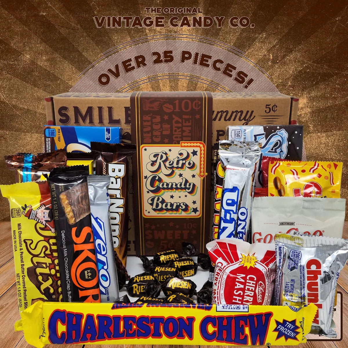 Vintage Retro Candy Bars Assortment E96349