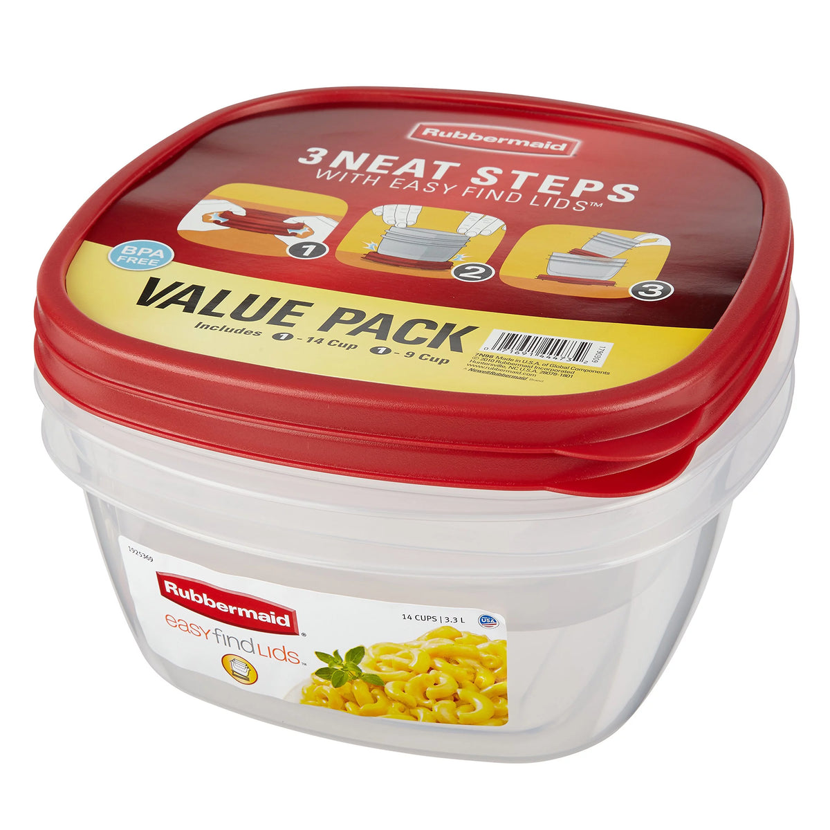 4-Piece Food Storage Containers N954