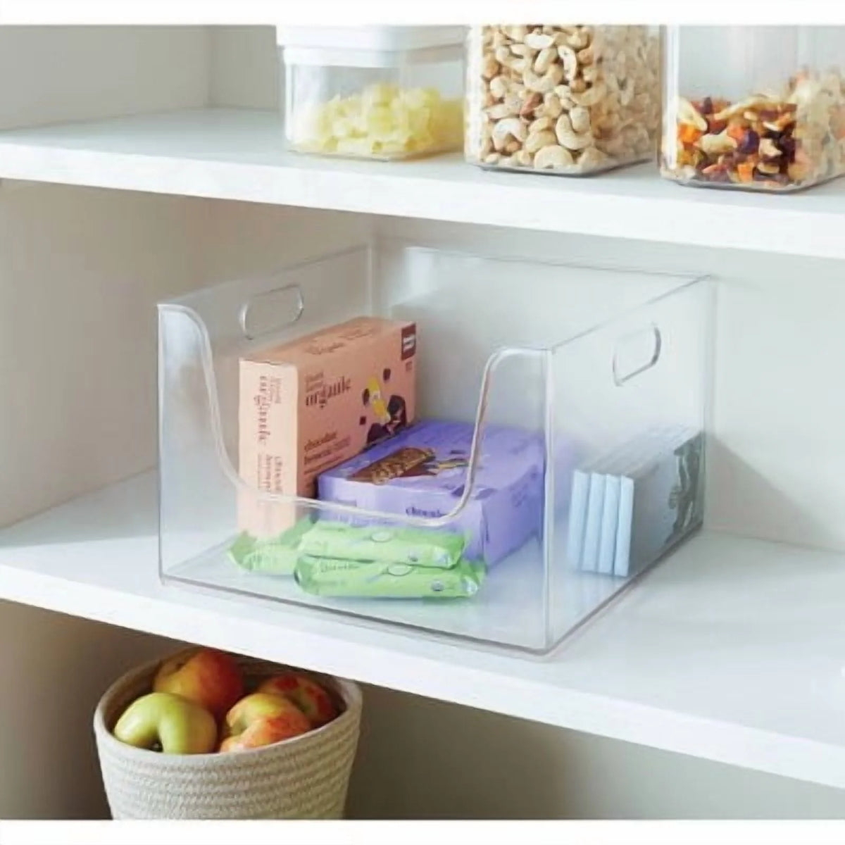 12" x 12" x 8" Open Front Storage Bin T736522