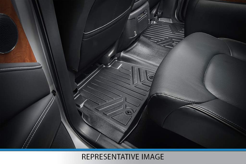 Custom 2 Row Black Floor Mats Liner Set F4967