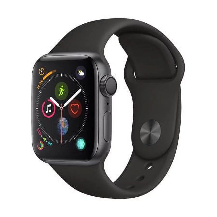 40mm Space Gray Aluminum Case Black Sport Band Watch H622880