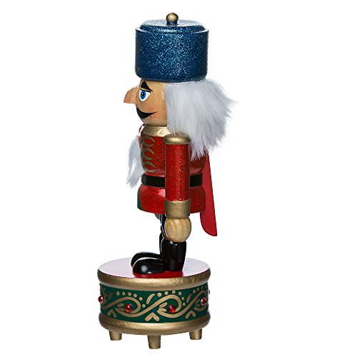 8.5-Inch Wooden Musical Nutcracker F49103