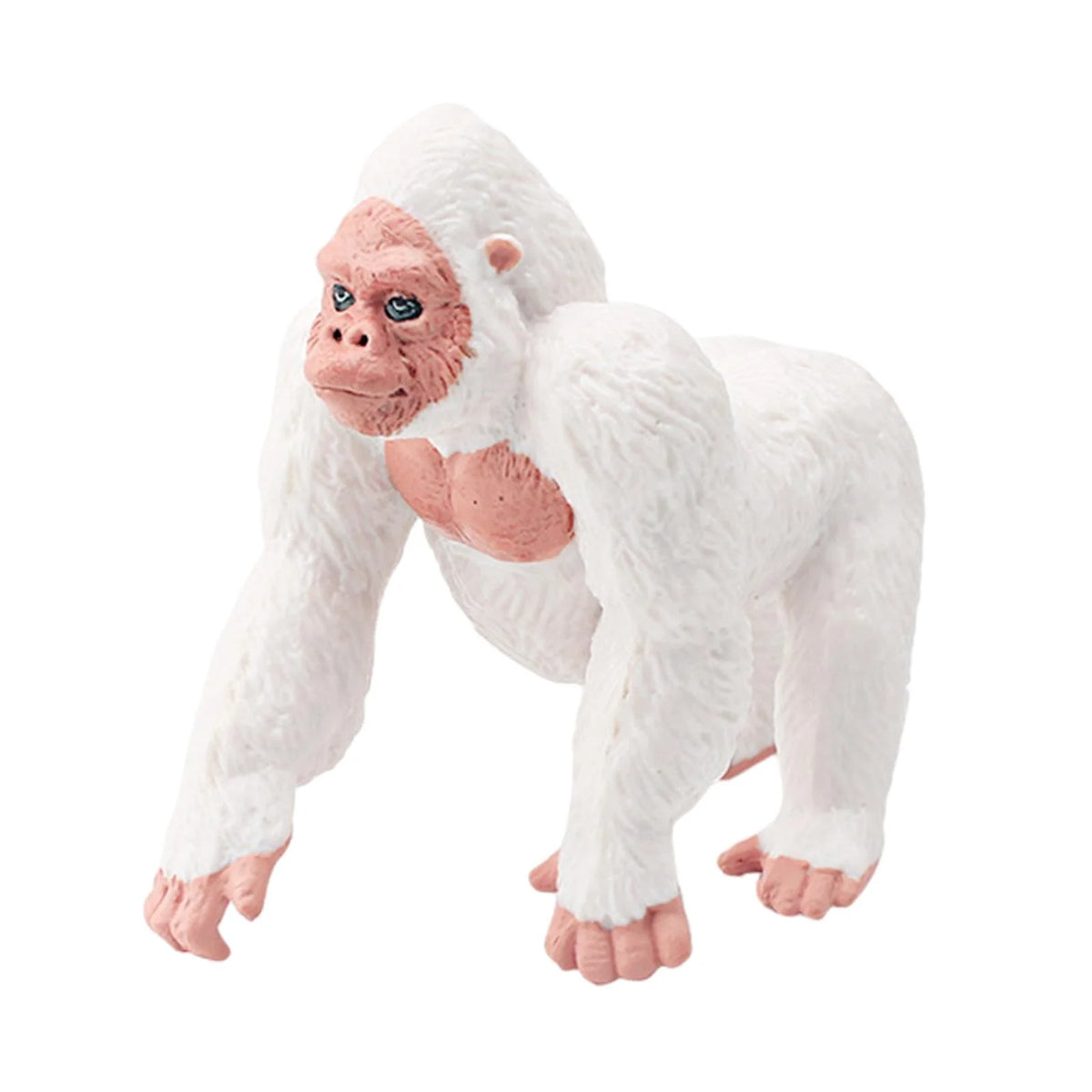 White Gorilla Action Figure Toy Statue O13845