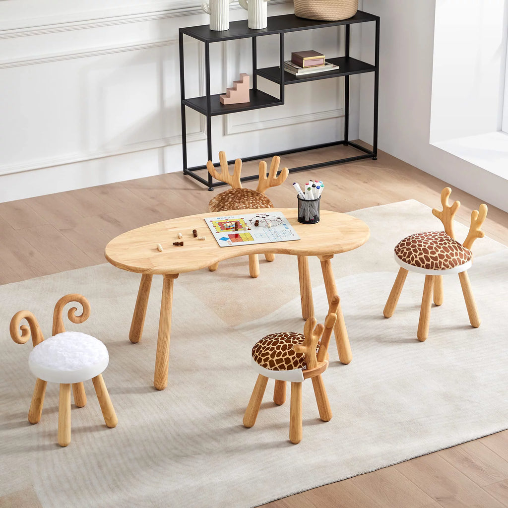 Naturally Finished Solid Hardwood Toddler Chair T163
