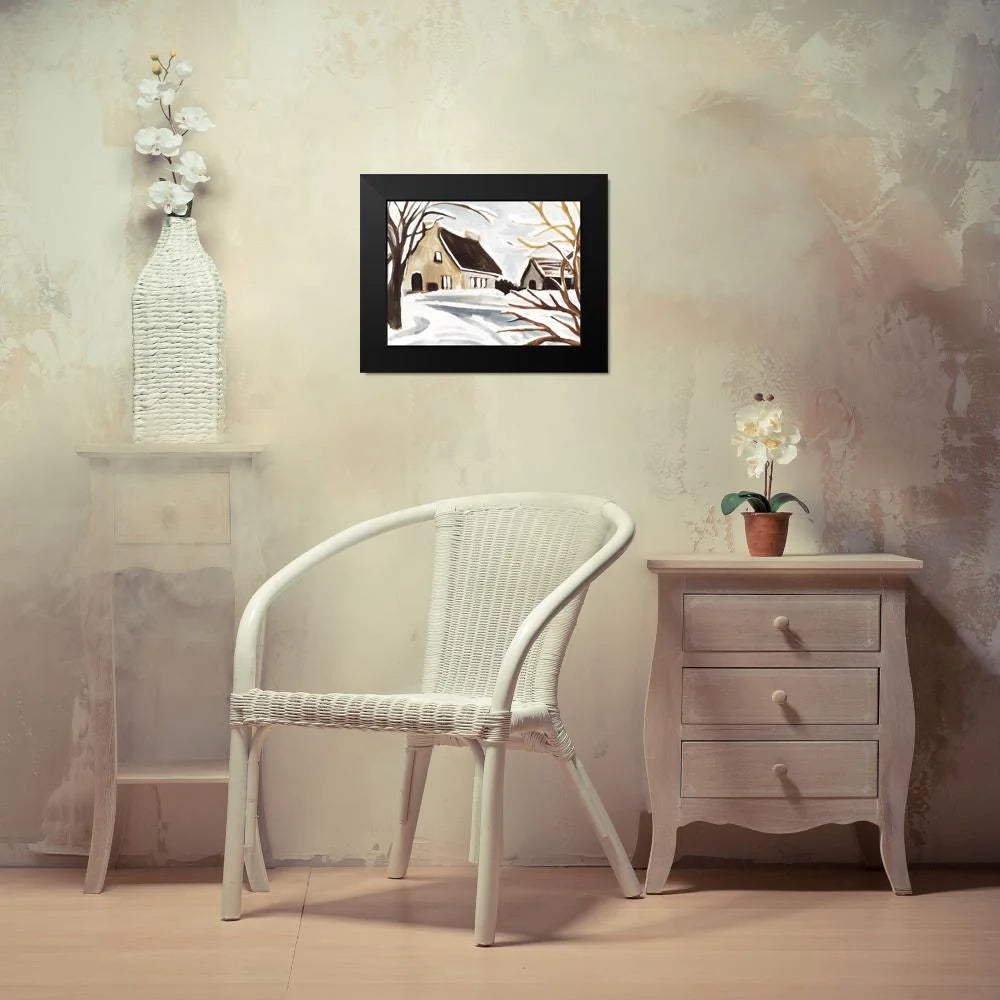 Black Modern Framed Museum Art Print U91777