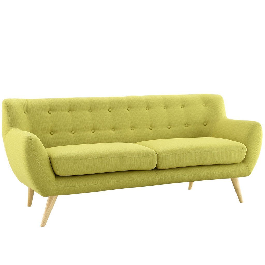 Green Fabric Sofa E11075