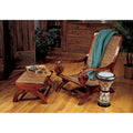 Plantation Chair and Footstool V270